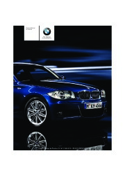 2011 BMW 1-Series 128i 135i E81 E82 E87 E88 Coupe Owners Manual Without i Drive page 1