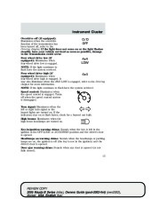 2005 Mazda B Series B 4000 Owners Manual, 2005 page 16