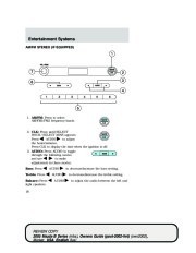 2005 Mazda B Series B 4000 Owners Manual, 2005 page 19