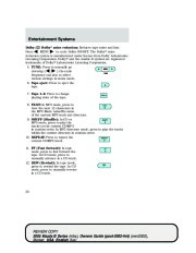 2005 Mazda B Series B 4000 Owners Manual, 2005 page 25