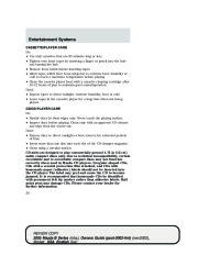 2005 Mazda B Series B 4000 Owners Manual, 2005 page 31