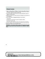 2005 Mazda B Series B 4000 Owners Manual, 2005 page 35