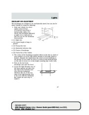 2005 Mazda B Series B 4000 Owners Manual, 2005 page 38