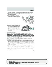 2005 Mazda B Series B 4000 Owners Manual, 2005 page 42