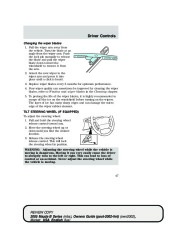 2005 Mazda B Series B 4000 Owners Manual, 2005 page 48