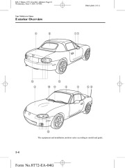 2005 Mazda MX 5 Miata Owners Manual, 2005 page 10