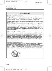 2005 Mazda MX 5 Miata Owners Manual, 2005 page 26