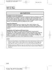 2005 Mazda MX 5 Miata Owners Manual, 2005 page 34
