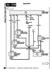 Land Rover Discovery Electrical Manual, 1995 page 34