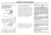 2002 Kia Magentis Owners Manual, 2002 page 23