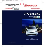 2007 Toyota Prius Reference Owners Guide, 2007 page 1