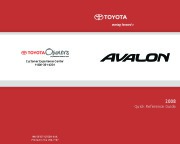 2008 Toyota Avalon Reference Owners Guide page 1