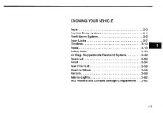 2003 Kia Magentis Owners Manual, 2003 page 11