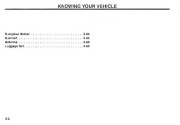 2003 Kia Magentis Owners Manual, 2003 page 12