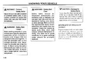 2003 Kia Magentis Owners Manual, 2003 page 36