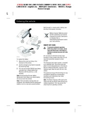 Land Rover Evoque Handbook Owners Manual, 2014, 2015 page 12