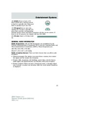 2006 Ford Fusion Owners Manual, 2006 page 25