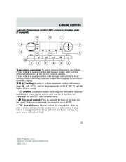 2006 Ford Fusion Owners Manual, 2006 page 31