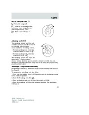 2006 Ford Fusion Owners Manual, 2006 page 35