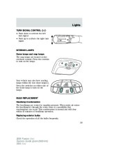 2006 Ford Fusion Owners Manual, 2006 page 39