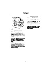 Land Rover Range Rover Export Handbook Owners Manual, 2000 page 25