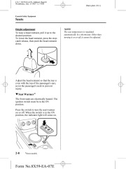 2008 Mazda CX 7 Owners Manual, 2008 page 20