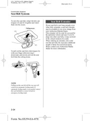 2008 Mazda CX 7 Owners Manual, 2008 page 36
