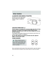 2003 Ford Taurus Owners Manual, 2003 page 48