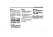 2010 Kia Sedona Owners Manual, 2010 page 14