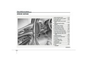 2010 Kia Sedona Owners Manual, 2010 page 8