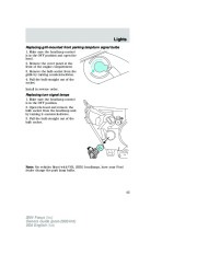 2004 Ford Focus Owners Manual, 2004 page 45