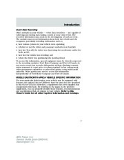 2004 Ford Focus Owners Manual, 2004 page 7