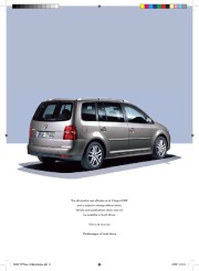 2007 Volkswagen Touran VW Catalog, 2007 page 10