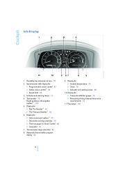 2008 BMW 7-Series 750i 750Li 760Li E65 E66 Owners Manual, 2008 page 14