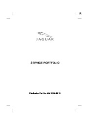 Jaguar X-Type XF XJ XF XK Service Manual Intervals Handbook page 1