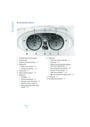 2008 BMW 6-Series 650i E63 E64 Owners Manual, 2008 page 14