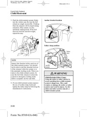 2005 Mazda RX 8 Owners Manual, 2005 page 36