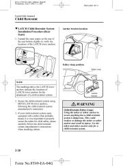 2005 Mazda RX 8 Owners Manual, 2005 page 40