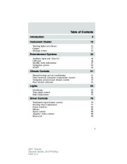 2011 Ford Taurus Owners Manual page 1