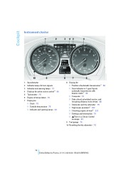 2011 BMW M3 Series 328i 328i 335i xDrive 335is M3 E90 E92 E93 Owners Manual, 2011 page 14