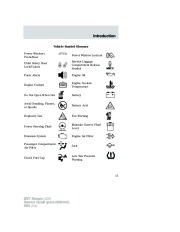 2007 Ford Escape Owners Manual, 2007 page 11