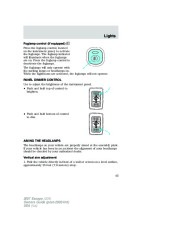 2007 Ford Escape Owners Manual, 2007 page 45