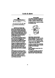 Land Rover Range Rover Handbook Australia Owners Manual, 2000 page 16