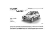 2009 Hyundai Tucson Owners Manual, 2009 page 1