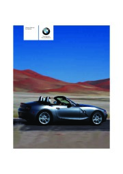 2005 BMW Z4 2.5i 3.0i E85 Owners Manual, 2005 page 1
