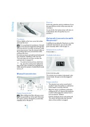 2005 BMW Z4 2.5i 3.0i E85 Owners Manual, 2005 page 40