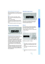 2005 BMW Z4 2.5i 3.0i E85 Owners Manual, 2005 page 49