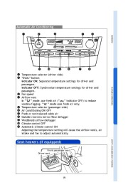 2010 Toyota Camry Quick Reference Guide, 2010 page 21
