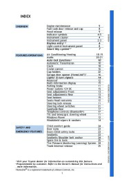 2010 Toyota Camry Quick Reference Guide, 2010 page 3