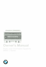 1997 BMW E38 740i 750iL Radio and Information System Manual page 1